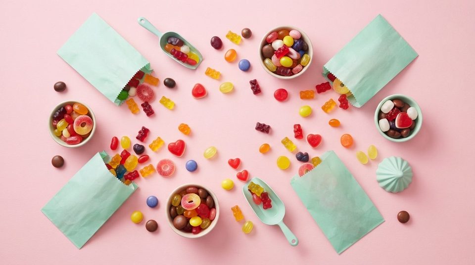 Illustration til guiden: Sukkerfri slik og diabetes 2: hvad du bør vide, før du tager en håndfuld